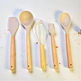 Elegant 5 Parça Silikon Servis Seti Takımı