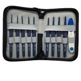 Elegant Blue Cantali Ergonomik Silikon Tig Seti Fw3