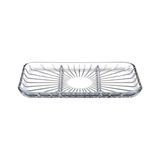 Elegant Bölmeli Dikdörtgen Tabak 162X276 mm 000-SEFFAF 1 Ofsethediyelik Kutu 6 - standart