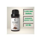 Elegant Karanfil Yağı 10ml - %100 Saf Ve Doğal - Aromaterapi, Esansiyel, Bitkisel Uçucu Yağ