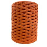 Elegant Natura Raffia Rafya Şapka Çanta Kağıt İp 100 gr RFX100 G54 Turuncu