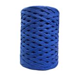 Elegant Natura Raffia Rafya Şapka Çanta Kağıt İp 100 gr RFX100 G88 Mavi