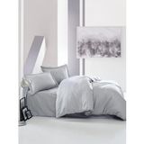 Elegant Seri Saten Çift Kişilik Nevresim Takımı Gri - Standart - Axel