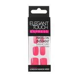Elegant Touch Express Polished Bright Coral Takma Tırnak