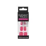 Elegant Touch Express Polished Bright Pink Takma Tırnak