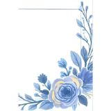 Elegant Vintage Floral Notebook for Women: 6 x 9 Wide Ruled Journal with 120 Lined Pages | Matte Finish Classic Writing Companion