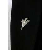 Elegante Cravatte Açık Gri Renk Ceket Yaka İğnesi Broş Rozet