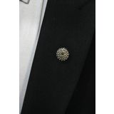 Elegante Cravatte Sakura Model Ceket Yaka İğnesi Rozet Broş