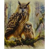 Elegantshop 5d Yapışan Boncuk Mozaik Tablo 40*50 cm XQC88303 - Meşe