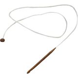 Elegantshop Ahşap Bambu Misinalı Tığ Hortum Serum - 10 mm