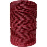 Elegantshop Kağıt Ip Şapka Çanta Runner Amerikan Servis 200 gr - 13 Koyu Kırmızı