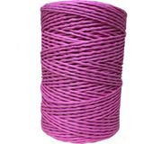 Elegantshop Kağıt Ip Yumak Şapka Çanta Runner Amerikan Servis 200 gr - 75 Pembe