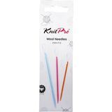 Elegantshop Knitpro Misinalı Renkli Yün Iğnesi (3 Adet) - Gri - Alüminyum - 3 boy