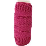 Elegantshop Lastik Makara, Kol Ağzı, Yaka, Paça Lastiği - Bobin FUŞYA 15m