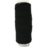 Elegantshop Lastik Makara, Kol Ağzı, Yaka, Paça Lastiği - Bobin SİYAH 15m