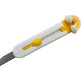 Elegantshop Mini Maket Bıçağı Falçata 9 cm 665A-BULUT - Turuncu