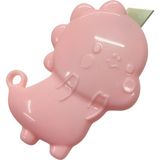 Elegantshop Mini Maket Bıçağı Falçata Dinazor 5*6 cm FX682 - Pembe