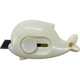 Elegantshop Mini Maket Bıçağı Falçata Yunus 7 cm FX679 - Beyaz