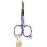 Elegantshop Nakış Dikiş Makası Desenli Baskılı - Lila
