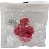 Elegantshop Nevresim Sabitleyici Yorgan Perde Çarşaf Sabitleme Kılıf Klips YNS08A - Kırmızı