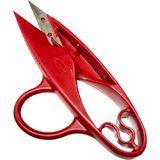 Elegantshop Pin Red Iplik Temizleme Çıt Makası PIN1155 - Kırmızı - Plastik - 11*5