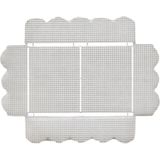 Elegantshop Plastik Kanvas Peçetelik - PT - 12,5 x 19 cm