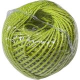 Elegantshop Renkli Jut -Jüt Ipi, Kendir, Kırnap, Hasır Ip 50GR - Fıstık Yeşil