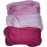 Elegantshop Şık Düğme Yün Keçe 35 - 40 gr - Pembe