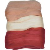 Elegantshop Şık Düğme Yün Keçe 35 - 40 gr - Ten