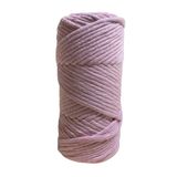 Elegantshop Taranan Taranabilir Makrome İpi Pamuk Cotton Koton 250 gr 18 Açık Pembe