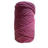 Elegantshop Taranan Taranabilir Makrome İpi Pamuk Cotton Koton 250 gr 20 Gül Pembe