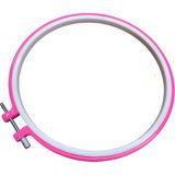 Elegantshop Vidalı Plastik Kasnak Tsx-7 - Pembe 20,5 cm