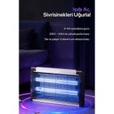 Elektirikli Sinek Kovucu 8w / Sinek Öldürücü Ve Kovucu / Uv Mor I