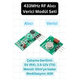 elektrik 433MHz RF Alıcı Verici Modül Seti