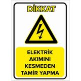 Elektrik Akımını Kesmeden Tamir Yapma Levhası - Sac Malzeme 50X70 cm - 50 x 70 cm