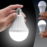 Elektrik Gidince Yanar %80 Tasarruflu 5 Watt 6500K Şarjlı Beyaz LED Ampul - 1 - 10 W