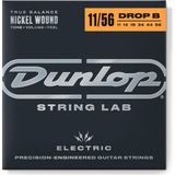 Elektrik Gitar Teli 11-56, Drop B Ölçüsü, Akustik ve Elektrik Için - Açık Beyaz - Gri - Seçenek 1