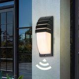 Elektrik İle Çalışır, Karanlıkta Hareket Gördükçe Yanar, Radar Sensörlü 24 Watt Beyaz Işık Aplik