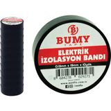 Elektrik Izolasyon Bandı Siyah - 19 mm x 10 Yds - (10 Lu Paket) - standart