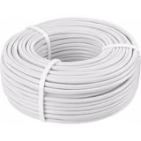 Elektrik Kablosu 3x1.5 mm TTR Kablo 100m Bakır İletkenli Yüksek Performans - Beyaz