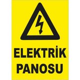 Elektrik Panosu Levhası 25*35 cm