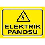 Elektrik Panosu Sticker 20X28 cm - 21 x 28 Cm