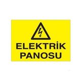 Elektrik Panosu Uyarı Levhası 30x40cm