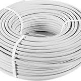 Elektrik Uzatma Kablosu, 100 Metre, Beyaz 2x1.5mm