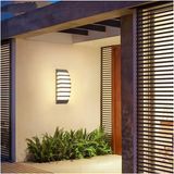Elektrikle Çalışır, 12 Watt, 3200 Kelvin Gün Işığı Ledli Ip65 İç Ve Dış Mekan, Bahçe, Balkon Apliği