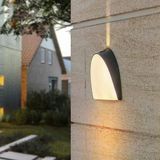 Elektrikle Çalışır, 24 Watt, 3000 Kelvin, Ip65 İç Ve Dış Mekan Led Aplik, Led Bahçe Duvar Armatürü