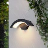 Elektrikle Çalışır 24 Watt Beyaz Işık İç Ve Dış Mekan Led Duvar Aplik Bahçe Kapı Girişi Armatür