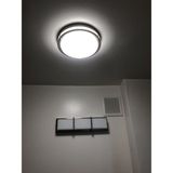 Elektrikle Çalışır Radar Sensörlü Karanlıkta Hareket Gördükçe Yanar 24 Watt Modern Tasarım LED Aplik - 4000K - Ilık Beyaz