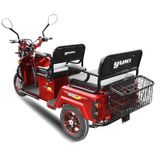 ELEKTRİKLİ 3 TEKERLEKLİ 3 KİŞİLİK MOTOSİKLET MOTOR BRANDASI