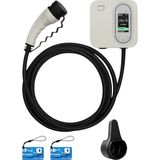 Elektrikli Akıllı Araç Şarj Istasyonu 22 Kw Duvar Tipli 5 Metre Kablo Mobil Uygulamalı Hcdk-22 Rfıd - 133423423